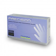 Adenna Precision Nitrile Exam Gloves ( Large ) , PF, 100/Box 